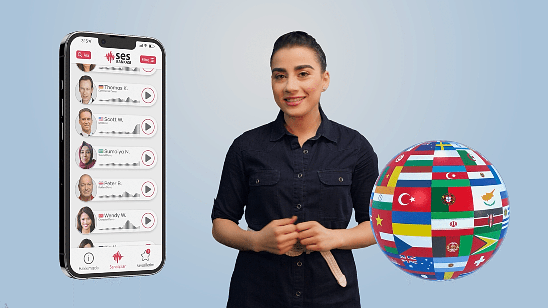 İngilizce seslendirme hizmeti